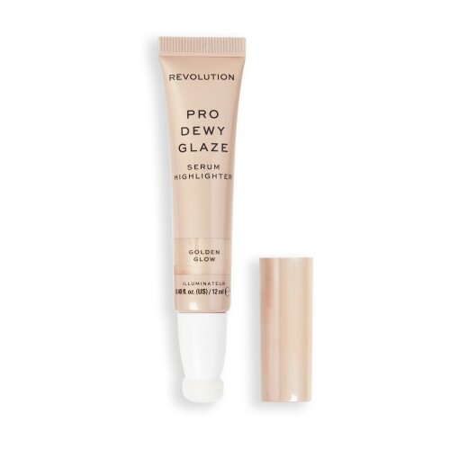 Revolution kremni osvetljevalec - Dewy Glaze Serum Highlighter - Golden Glow Cene
