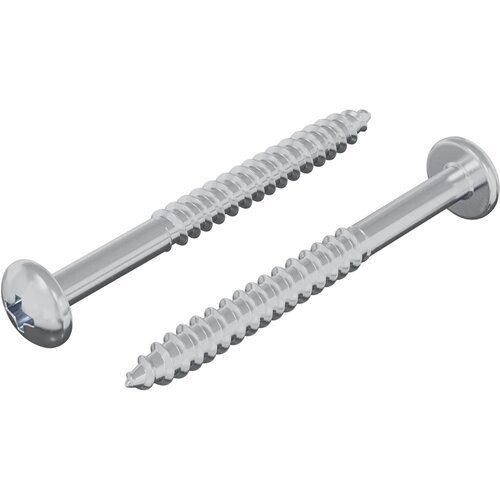 vidaXL Lesen vijak 2 pcs srebrna 9,8 x 53 mm Jeklo, (5000163855) Cene