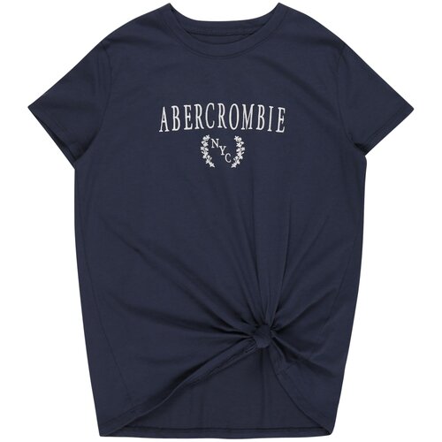 Abercrombie &amp;amp; Fitch Majica nočno modra / bela Slike