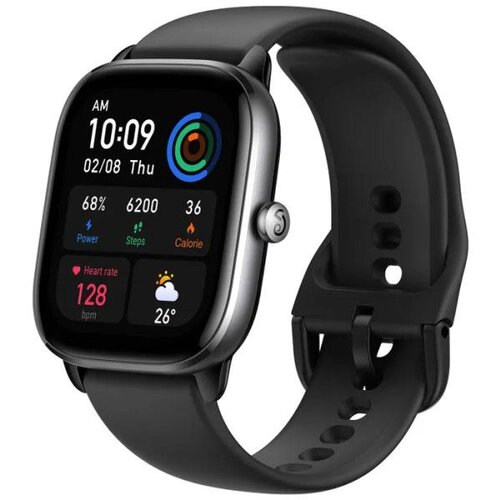 Amazfit GTS 4 Mini Smartwatch with Blood Oxygen and Heart Rate Monitoring, 5 Satellite Locating Systems, Over 120 Sports Modes, 5 ATM Waterproof, Alexa, Fitness Watch Compatible with iOS Android Slike
