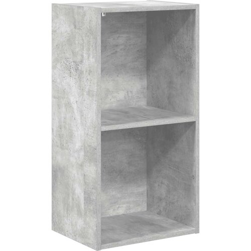  za knjige s 2 razine boja betona 40x30x76,5 cm drveni Slike