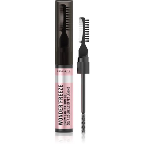 Rimmel London Rimmel Wonder'Freeze Brow Lamination Gel 001 clear - Maskara za obrve Cene