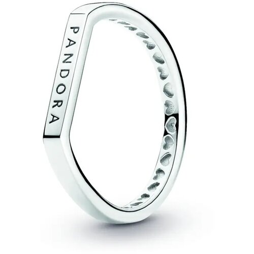 Pandora prsten za nizanje sa logom 199048C00-56 Slike