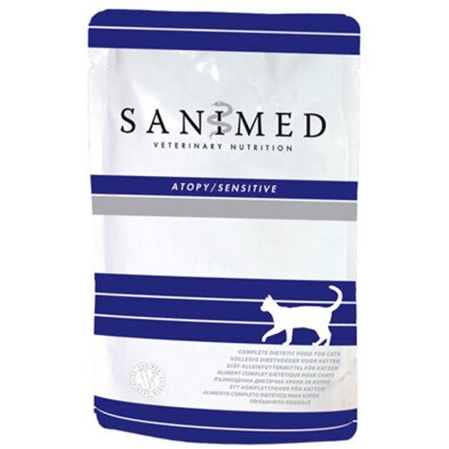 Sanimed skin sensitive wet food 100 g Slike