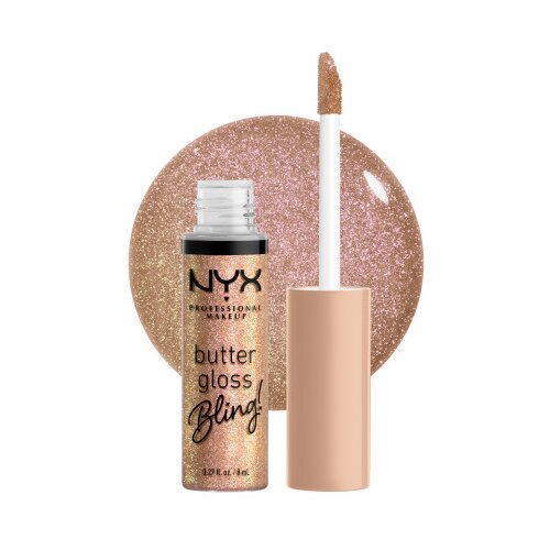NYX Professional Makeup glos za ustnice - Butter Gloss Bling - Bring The Bling Cene