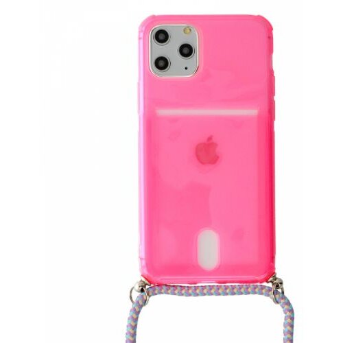 Nillkin Summer silikonski ovitek z vrvico za iPhone 12 Pro Max - pink Cene