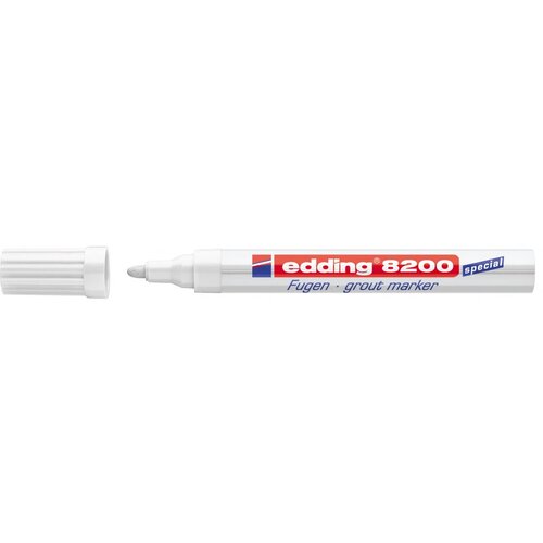 Marker za fuge E-8200 2-4mm Edding bela Slike