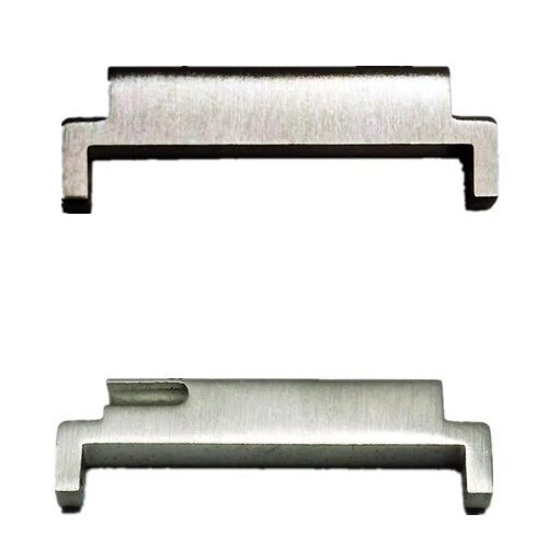INF srebrni priključek za pa&scaron;ček ure - univerzalni adapter 20 mm na 20 mm, (22107748) Cene