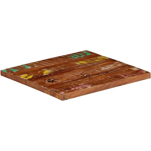 Stolna ploča 50x50x3,8 cm četvrtasta masivno obnovljeno drvo Cijene