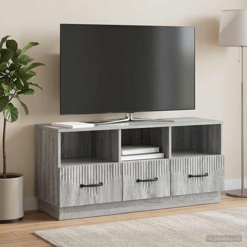 TV ormar Siva sonoma 102 x 34,5 x 47 cm Konstruirano drvo Cijene
