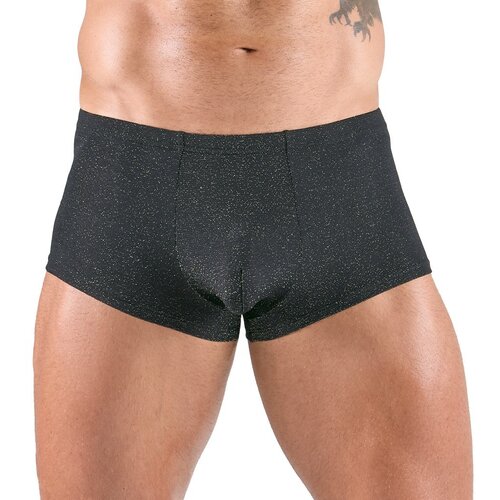 Svenjoyment Shimmering Lurex Slightly Transparent Pants 2133490 Black-Silver XXL Slike