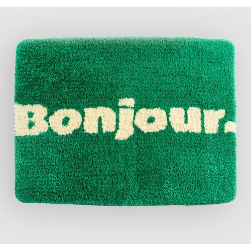 Helio Ferretti Green Bonjour Bath Mat green Cene