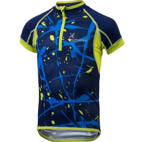 Klimatex JOPPE Dječji biciklistički dres sa sublimacijskim tiskom, tamno plava, veličina
