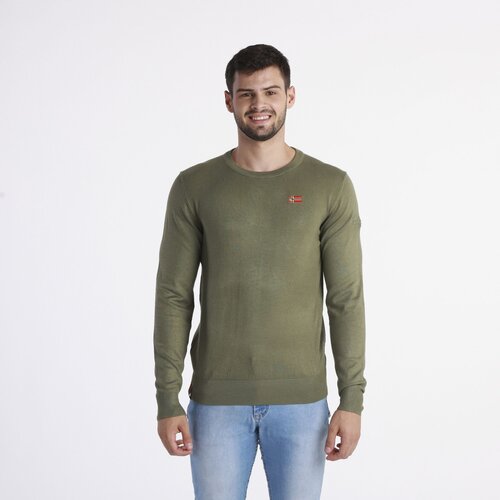 Geographical Norway muški džemper ferasmo dark kaki men 246 pna m Cene