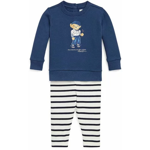 Polo Ralph Lauren Komplet za dojenčka mornarsko modra barva