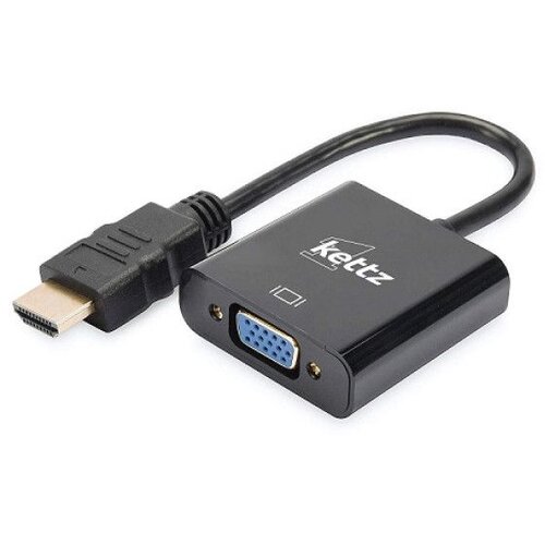 Kettz HV-4500 HDMI-VGA M/F Adapter Slike