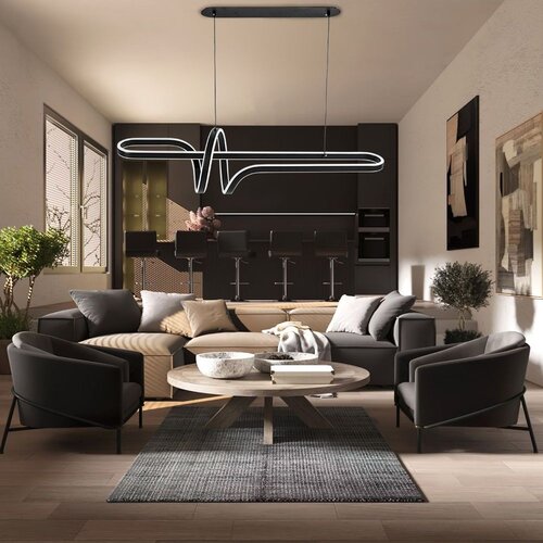 Toolight LED svijetiljka G038-CP Black Slike