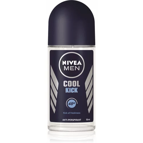 Nivea Men Cool Kick anti-transpirant roll-on za moške 50 ml