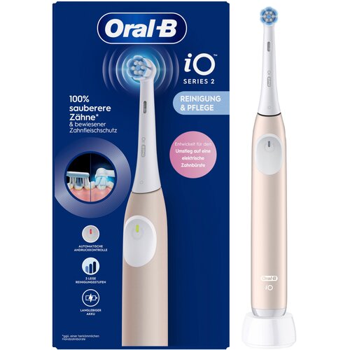 Oral-b iO serija 2 Calm Pink Elektricna cetkica za zube Slike