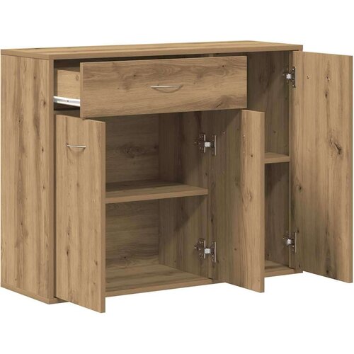 VidaXL Bivak Artisan Oak 88x30x70 cm Inženirski les Slike