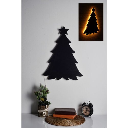 Wallity zidna led dekoracija christmas pine 2, 23 x 28 cm, 20.16 w, žuta Cene