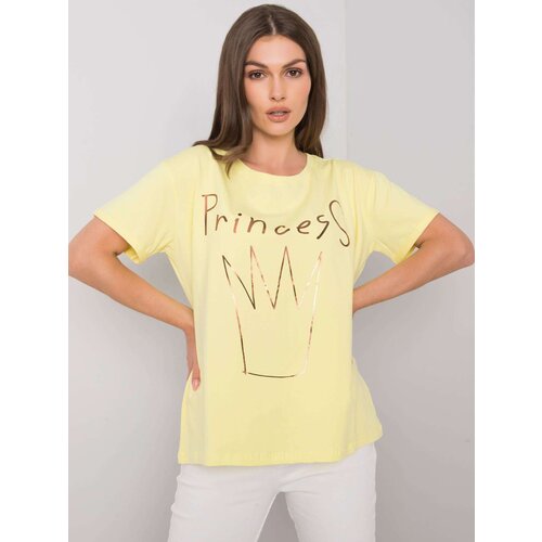FANCY T-shirt-FA-TS-7121.88P-Light Yellow Cene