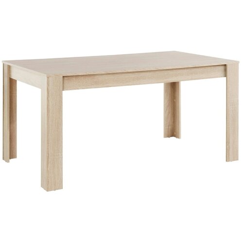Støraa Jedilna miza v hrastovem dekorju v naravni barvi 90x160 cm Lynn – Cene