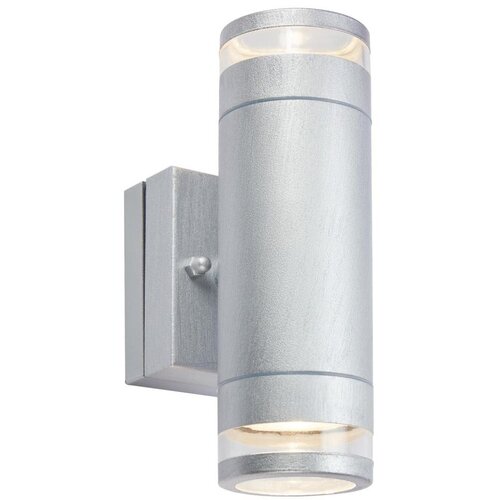 Markslöjd 109106 - prigu&scaron;iva LED spolja&scaron;nja zidna svetiljka LUNO 2xLED/4,9W/230V IP65 srebrna Cene