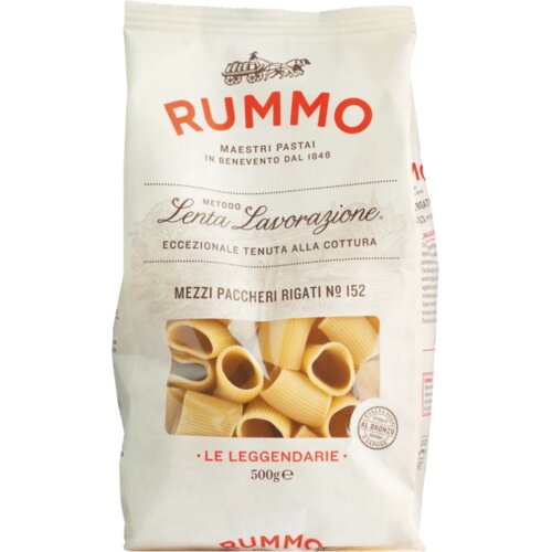 Rummo Le Leggendarie – Mezzi Paccheri Rigati N°152 - 500 g Cene