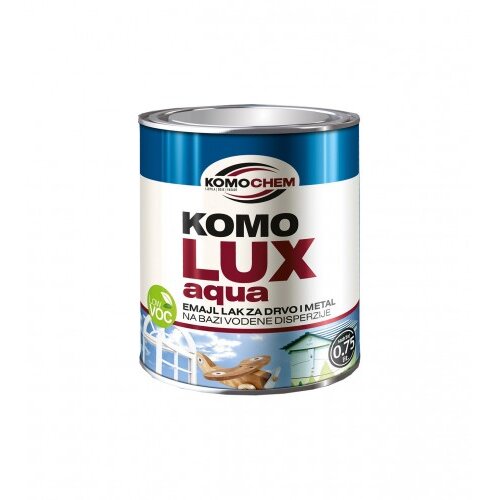 KOMOCHEM Boja emajl aqua za drvo i metal 0,75l bijela Cene