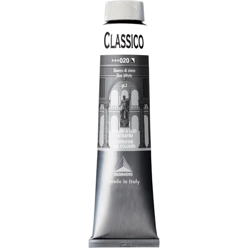 Maimeri Classico Oljna barva Zinc White 200 ml 1 kos