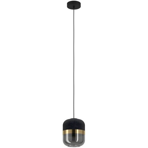 Eglo viseća lampa SINSIGA E27 &amp;Oslash;17 cm crna zlatna 39918 Slike
