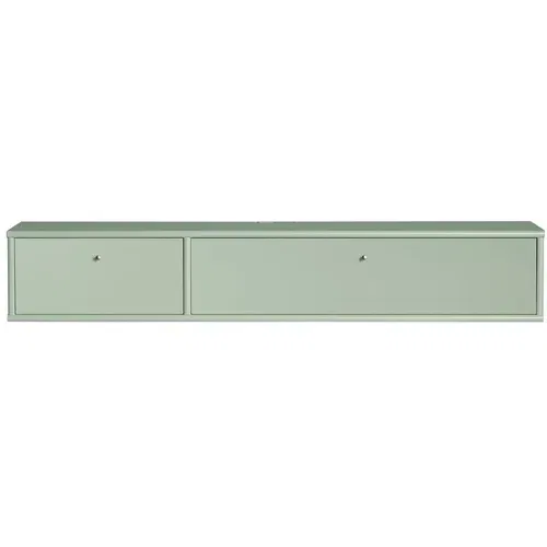 Hammel Furniture Svijetlo zelena TV komoda 136x22 cm Mistral –