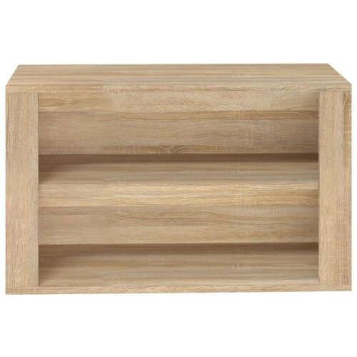  Stalak za cipele boja hrasta 75 x 35 x 45 cm konstruirano drvo Slike
