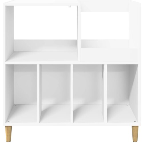  Stalak za gramofon Bijela 82 x 39,5 x 82,5 cm Konstruirano drvo Slike