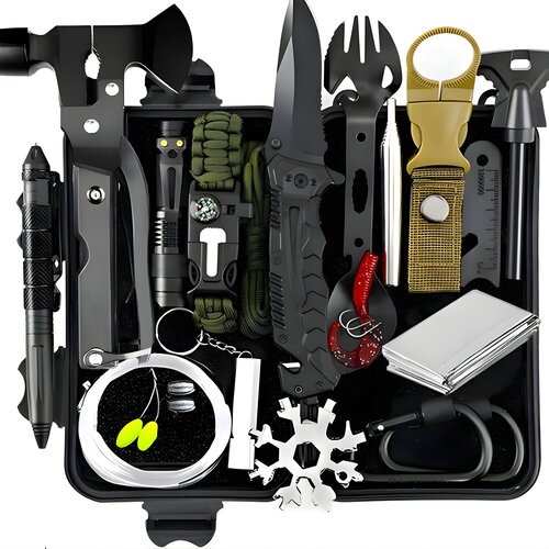 IZMAEL Survival Kit STS007 - Crna Cijene