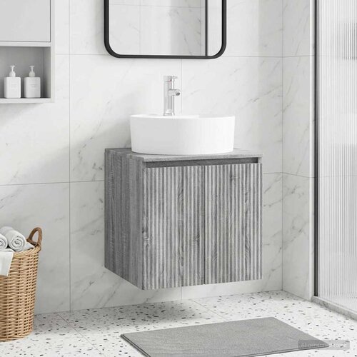  Umivaonik s policom Siva Sonoma 49,5 x 44,5 x 65 cm Cene