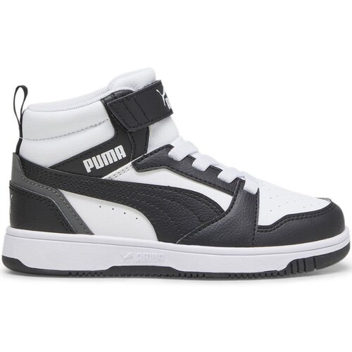 Puma Patike za dečake Rebound V6 Mid AC + PS, Crno-bele Cene