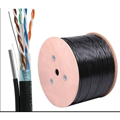 Owire KABAL LAN CAT6 FTP outdoor+sajla DRUM 305M crni Cene