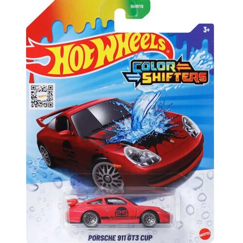 Mattel Hot Wheels: Porsche 911 GT3 Cup autić koji mijenja boju 1/64 - Slike