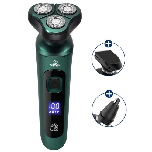 SARAHE v 1 pametni električni brivnik LCD digitalni zaslon triglava USB polnilna plavajoča britvica, (22149618) Cene