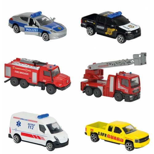 Majorette set tri sos vozila Slike
