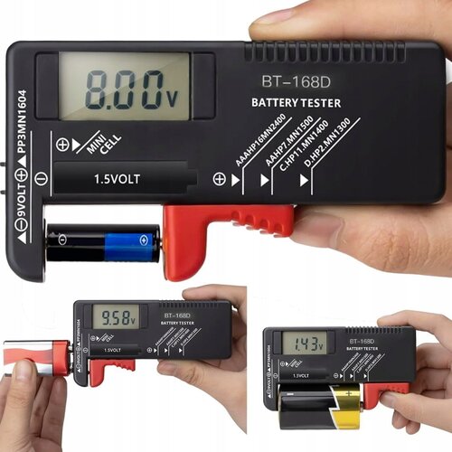 Univerzalni tester digitalne baterije s LCD -om Cijene