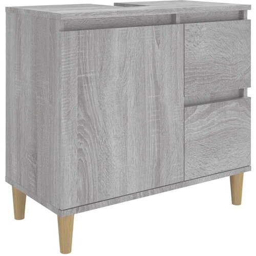  Ormarić za umivaonik boja drva 65x33x60 cm konstruirano drvo Slike