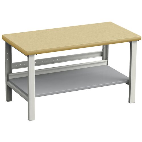 Treston Modulna delovna miza, z odlagalno polico, plošča multipleks, ŠxG 1500 x 750 mm Cene