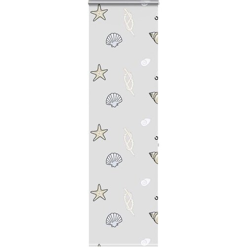 vidaXL Rolo zavesa za prho s kaseto 80x240 cm širina tkanine 76 cm Cene