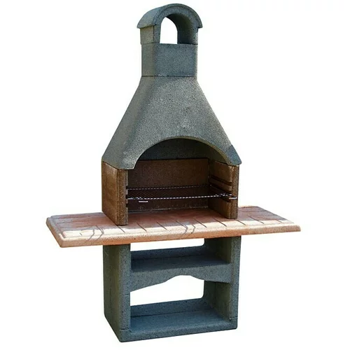  Kamin za roštiljanje Liapor Lecca 004 (Dimenzija ložišta: 64 x 40 cm, D x Š x V: 147 x 67 x 206 cm)