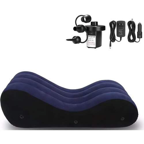 Magic Pillow - Seks krevet na napuhavanje - veliki (plavi) Slike