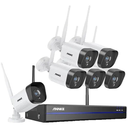 ANNKE WiFi Video Nadzorni Sistem, 5MP NVR, Avdio Snemanje, 6PCS Kamere, None, (5000137805) Slike