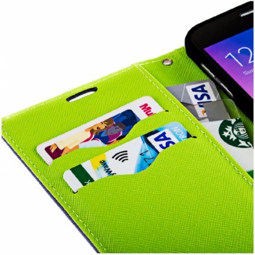  Preklopna torbica Fancy Diary Samsung Galaxy S22 Plus 5G - modro zelen Slike